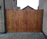 Double Matchboard Mortice and Tenon Gates Front